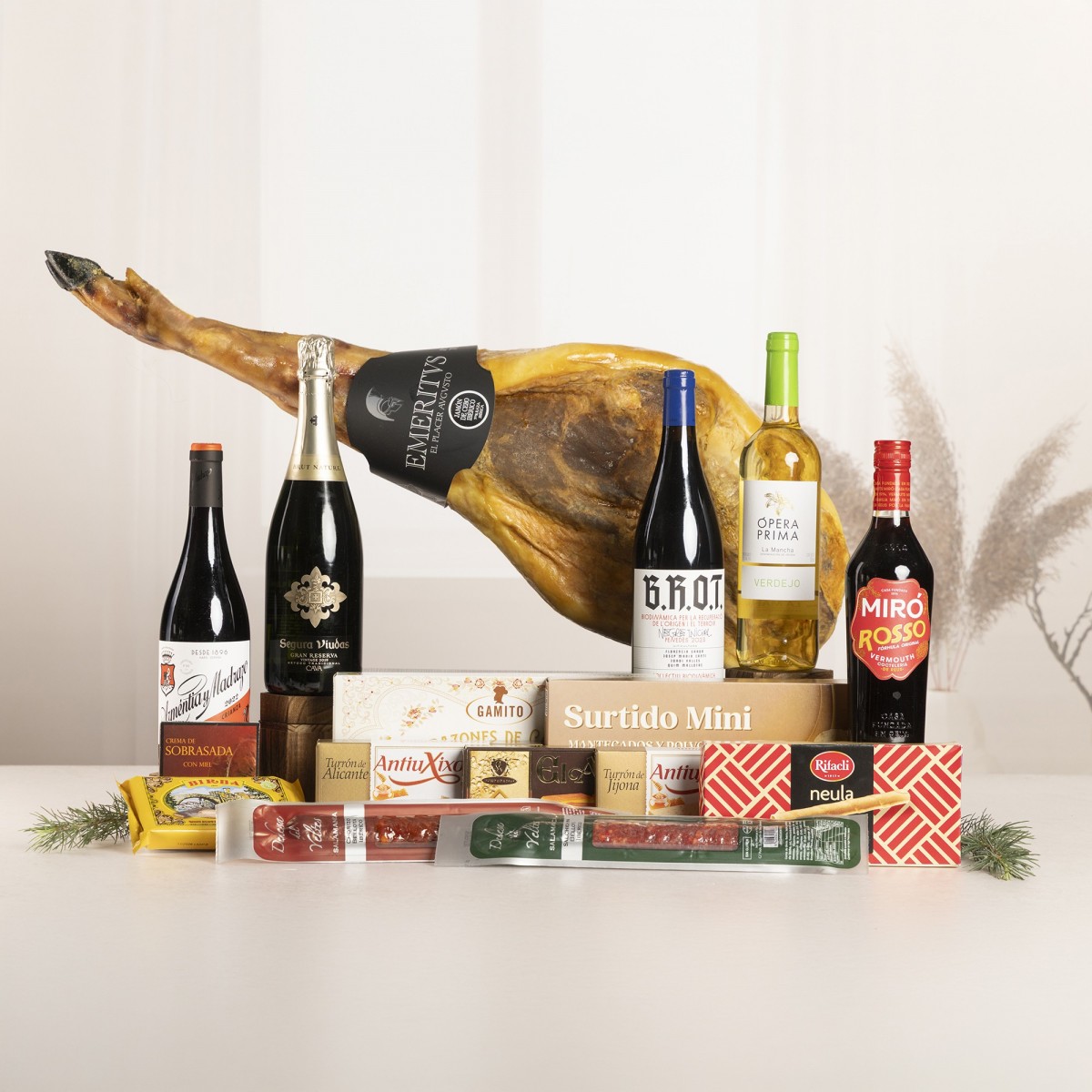 LOTE DE NAVIDAD L-11P Con Jamón